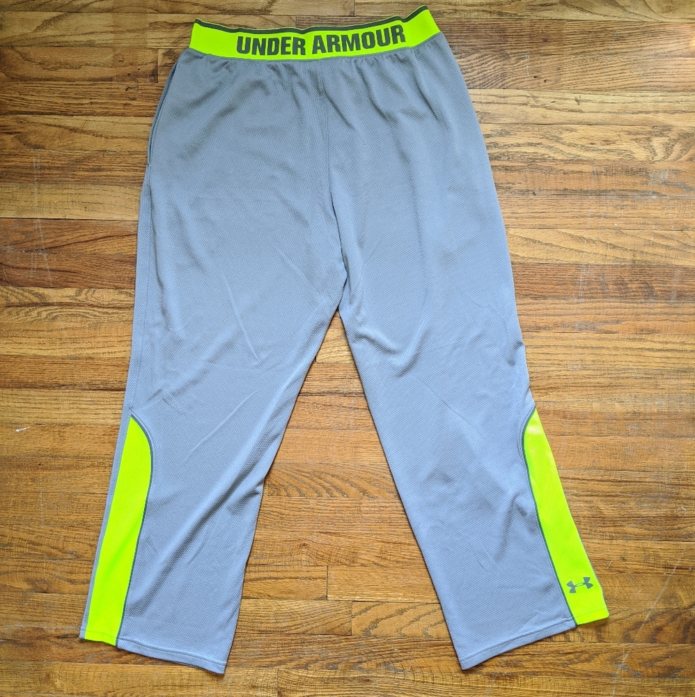 Lime green UA pants